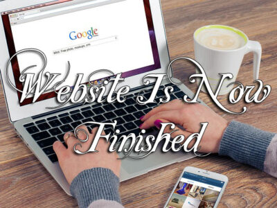 Website Is Now Finished