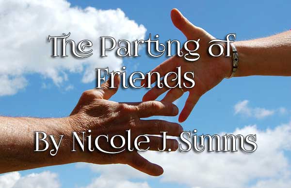 The Parting of Friends by Nicole J. Simms