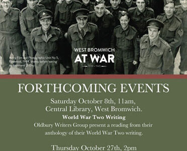 Oldbury Writing Group Event – World War Two Anthology Reading