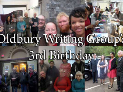 Happy 3rd Birthday Oldbury Writing Group