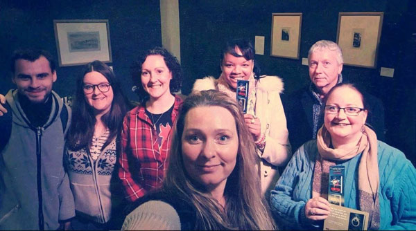 My Day at the 2019 Wolverhampton Literature Festival - OWG Group Selfie